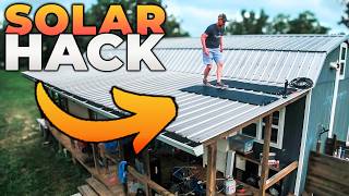 The EASIEST Solar Power Hack on the Internet!