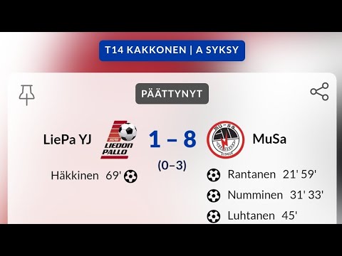 LiePa YJ - MuSa (T14 Kakkonen, 10.9.2023)