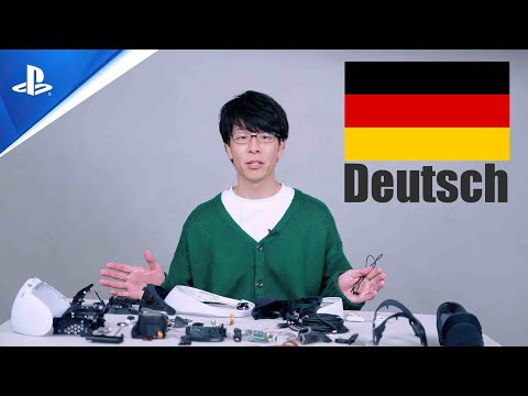 PS VR2 Headset Teardown Video Deutsche Version - PSVR2 zerlegt