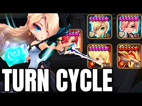 HIGH WIN-RATE Genius Iris Turn Cycle Comp! - Summoners War