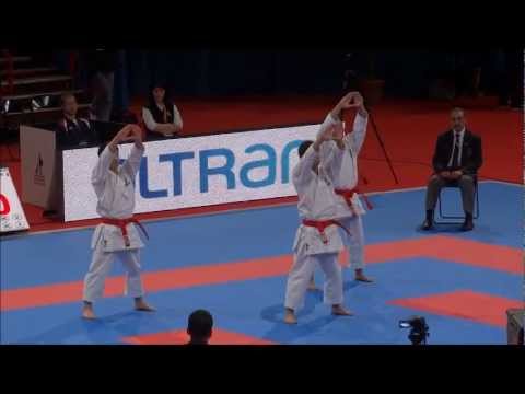 Team Kata KANKU DAI by Japan National Team - 21st WKF World Karate Championships
