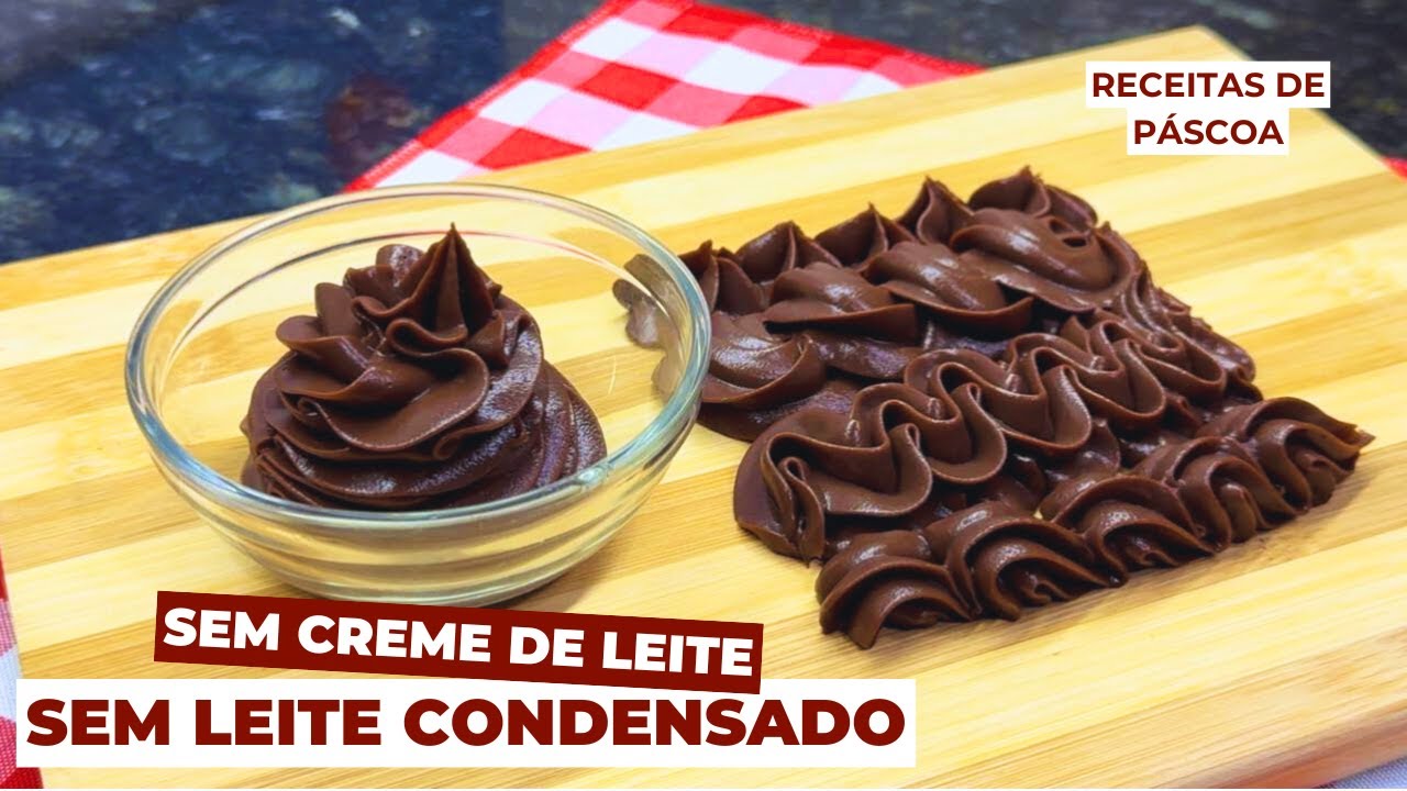 Chocolate Pastry Cream - WITHOUT CONDENSED MILK AND WITHOUT CREAM!!!
