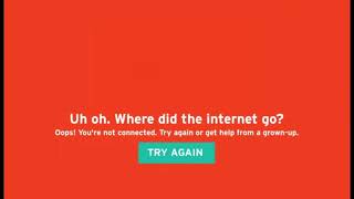 YouTube kid’s old no internet screen but something is wrong…