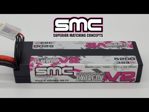 SMC True Spec Extreme Graphene V2 11.1V 5200mAh Unboxing