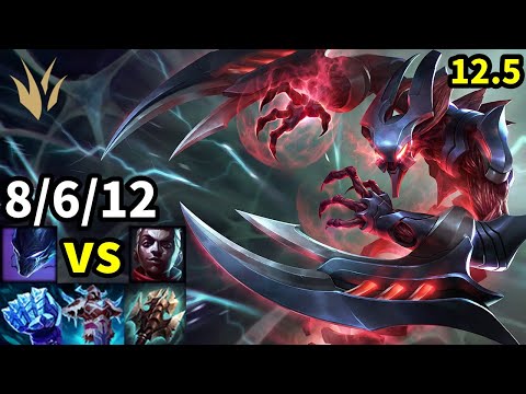 Nocturne Jungle vs Ekko - KR Master | Patch 12.5