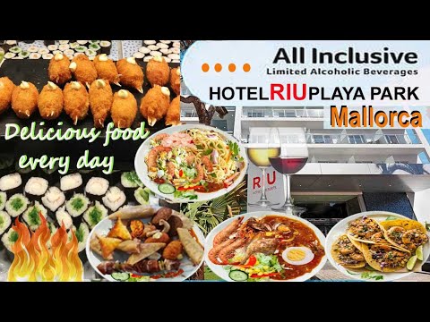 RIU PLAYA PARK HOTEL MALLORCA , Delicious different cuisine daily .