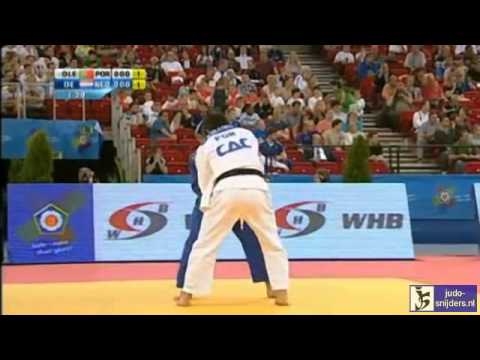 Judo 2013 European Championships Budapest: Oleinic (POR) - de Jong (NED) [-66kg]