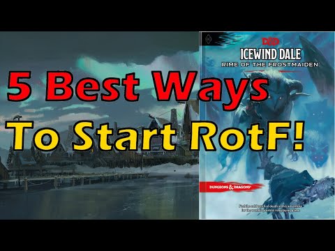 5 Ways to Start Rime of the Frostmaiden