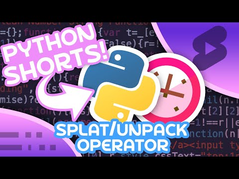 Splat Operator in Python Unpack Iterables
