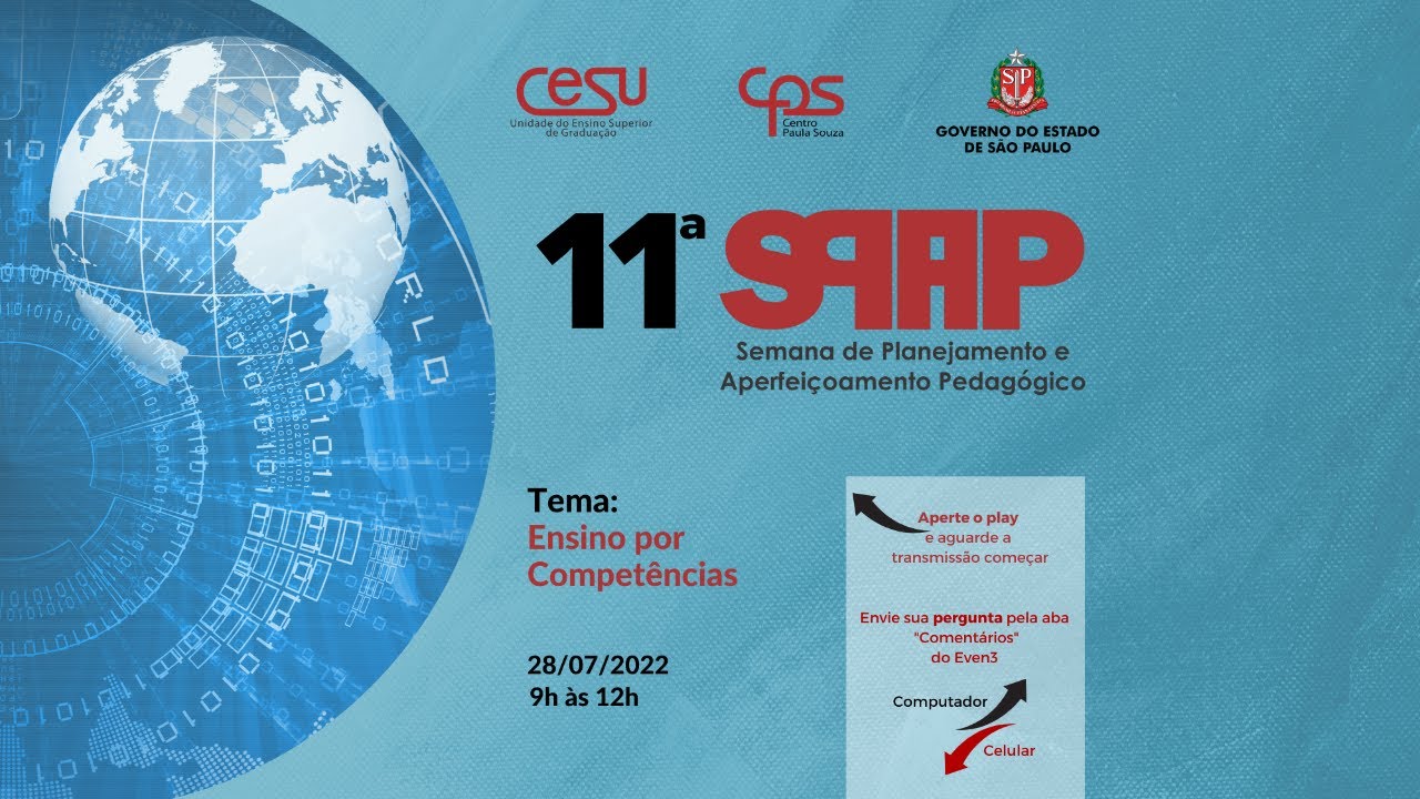11ª SPAP - Tema: Ensino por competências