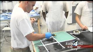 Inmates at Airway Heights learning skills to enter the aerospace industry