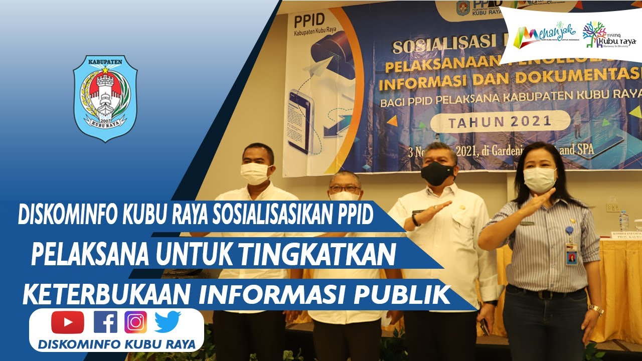 DISKOMINFO KUBU RAYA SOSIALISASIKAN PPID PELAKSANA UNTUK TINGKATKAN KETERBUKAAN INFORMASI PUBLIK