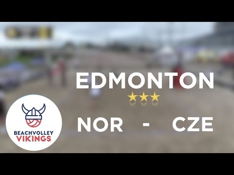 Mol.H/Berntsen (NOR) vs. Dumek/Bercik (CZE) 2019 FIVB Edmonton 1. pool game