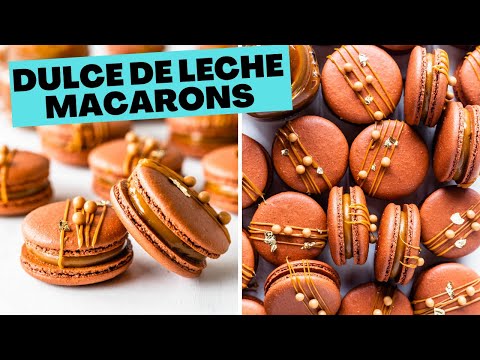 Dulce de Leche Macarons