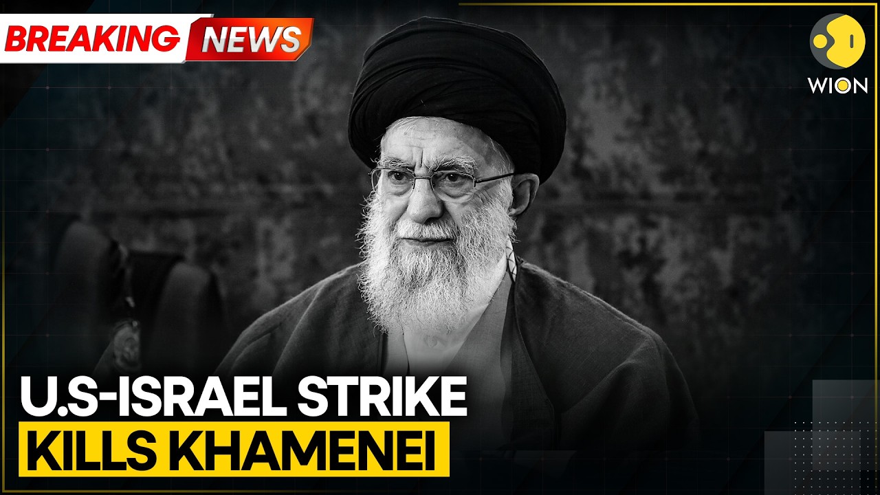 US-Israel Attacks Iran: Khamenei Dead After US‑Israel Offensive | WION BREAKING
