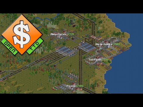 OpenTTD Whole World 04 - Birthing Brazil