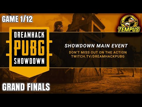 DreamHack PUBG Showdown Grand Finals Game 1/12
