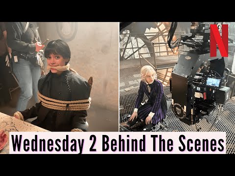 WEDNESDAY Season 2: Best of Behind the Scenes & Funniest Bloopers
