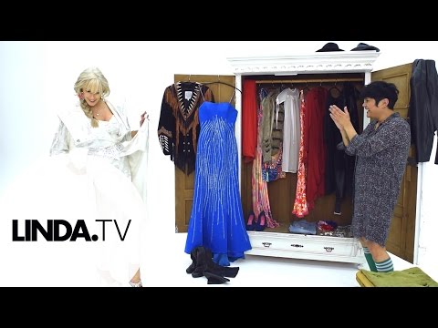 Marga Bult showt haar befaamde Rechtop in de wind-pak || De stijl van || LINDA