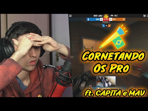 HORA DO DISBAND A INTZ VIROU A NOVA PAIN DO R6 ? - CORNETANDO OS PRO #5