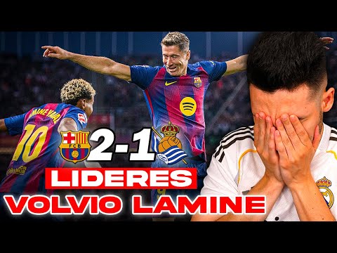 Lamine returns and they are back on top! FC Barcelona 2-1 Real Sociedad