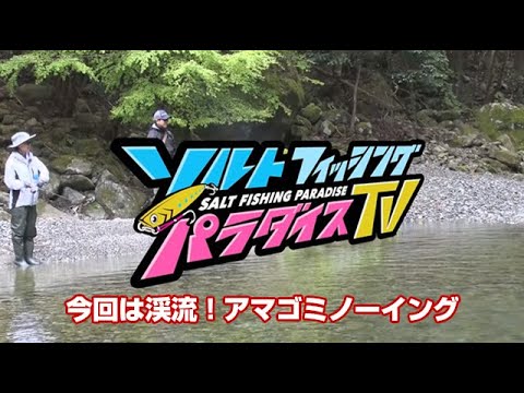 今回は渓流！アマゴミノーイング（ソルパラTV・第32回2021年5月6日放送）