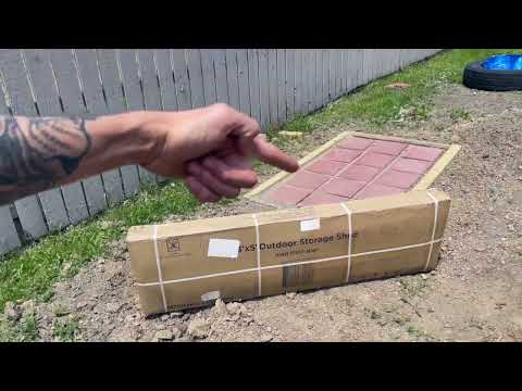Devoko Outdoor Storage Shed  Garden Shed, Affordable & Simple, Shed Foundation Setup in a Day!