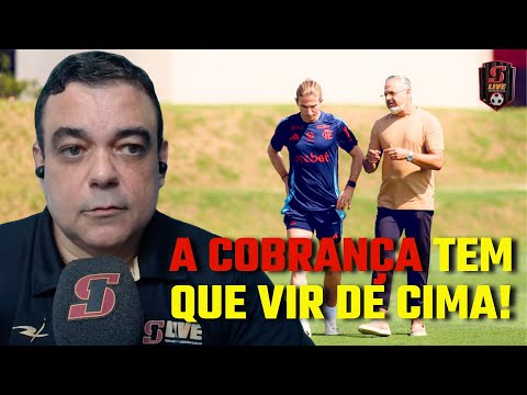ANDRÉ ROCHA MANDA A REAL: "O FLAMENGO NÃO PODE DEPENDER SÓ DO FILIPE LUÍS!"