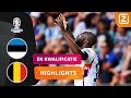LUKAKU BESLIST IN 3 MINUTEN DE WEDSTRIJD! ?? | Estland vs België | Kwalificatie EK 2024