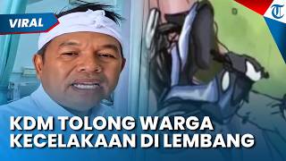 DEDI MULYADI SELAMATKAN WARGA yang Terlibat Kecelakaan di Lembang Bandung, Langsung Dibawa ke RS