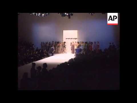 France - Ungaro and Valentino fashion show