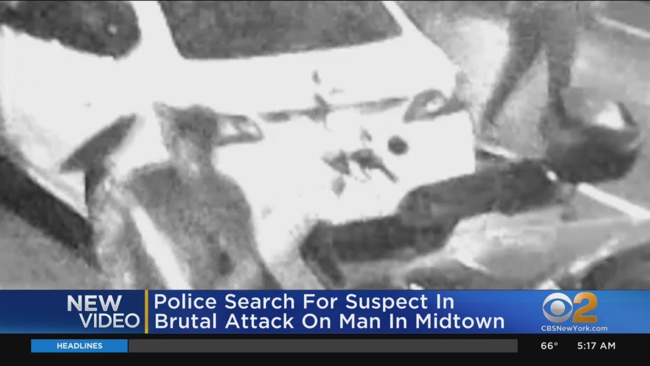 Random Attack Caught On Camera In Midtown