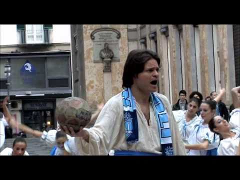 anteprima inno napoli vincente di Barbato De Stefano NAPOLI VILLAREAL 2 - 0