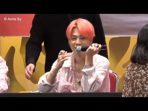 BTS JIMIN FOCUS FANSIGN 190427