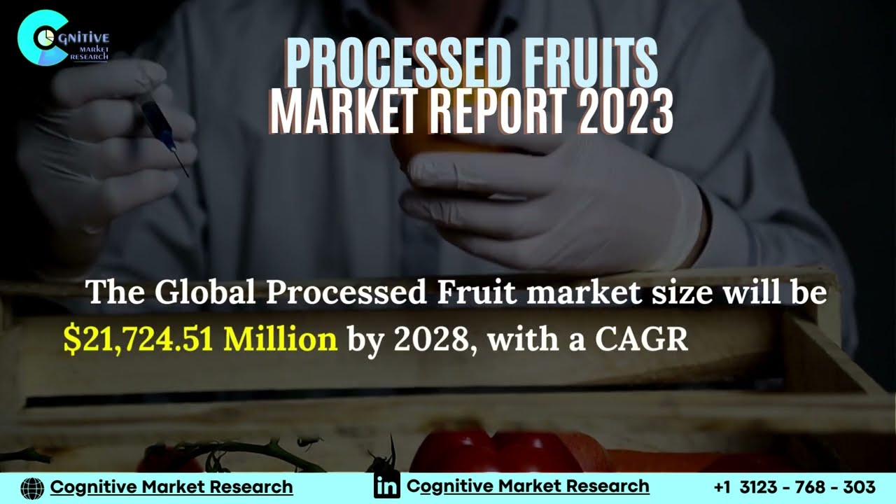 Processed Fruits  Market Insights