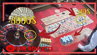 🔴LIVE CASINO ROULETTE |🚨 NEW SESSION🎰 HOT BETS 80$ & BIG WIN THAN 9 000$ 💲 IN LAS VEGAS ✅EXCLUSIVE Video Video