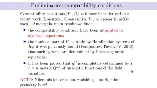 Seminar GDEq. Bi-Hamiltonian structures of WDVV-type