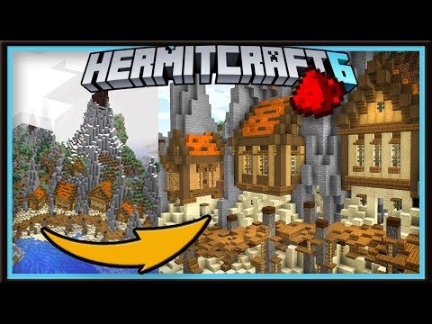 Hermitcraft 6: Pirate Town & First REDSTONE JOB!      (Minecraft 1.13.2  Ep.66)
