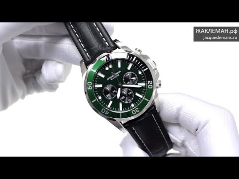 Laikrodis Watches Jacques Lemans GENTS 1-1907ZC video