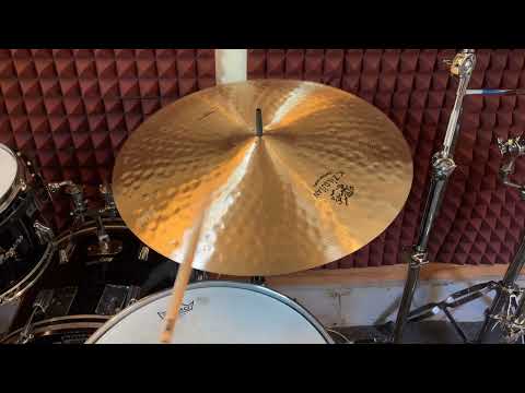 Zildjian K Constantinople Medium Thin High 22" Ride 2442g w/ video demo of actual cymbal for sale image 2