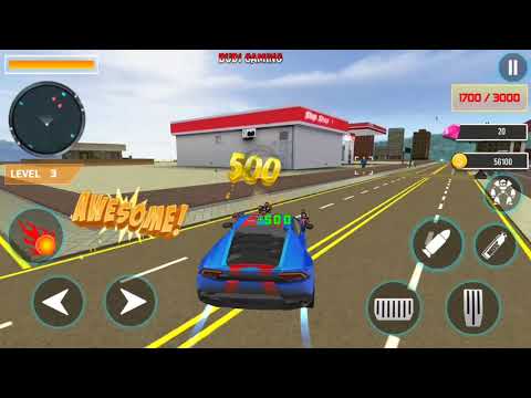 Horse Robot Car Game - Space Robot Transform Wars - Android Gameplay