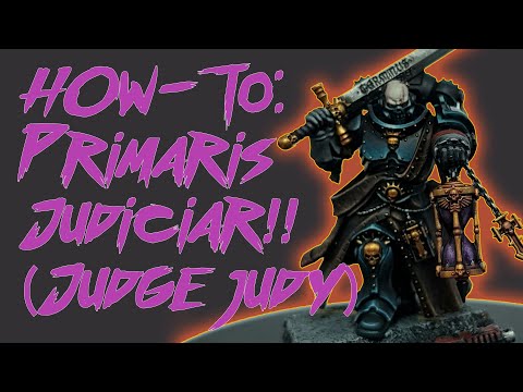 How To Paint: Primaris Judiciar - Indomitus