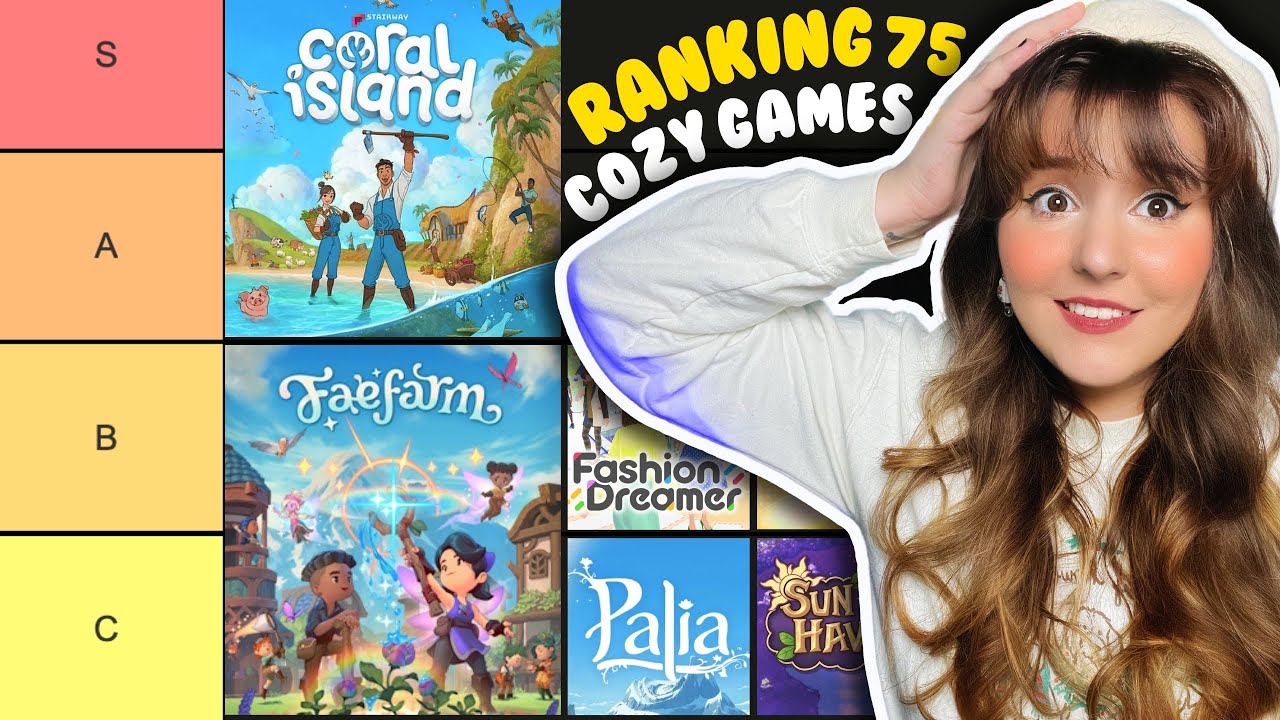 Ranking EVERY Cozy Game I Played in 2023 (75 GAMES!) 🏆