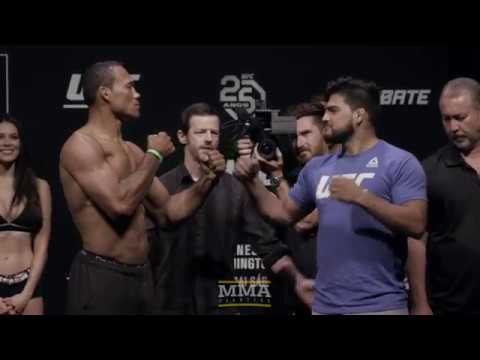 UFC 224: Jacare Souza vs. Kelvin Gastelum Weigh-in Staredown - MMA Fighting