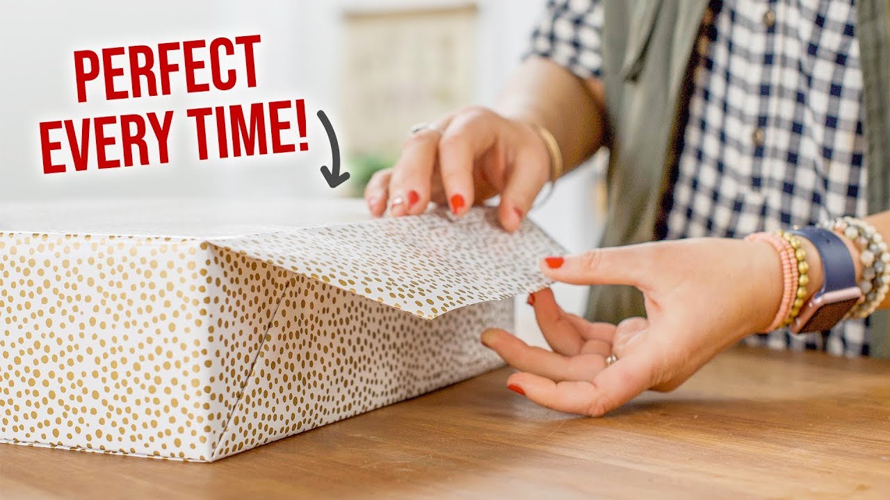 How to Wrap a Present Perfectly Every Time