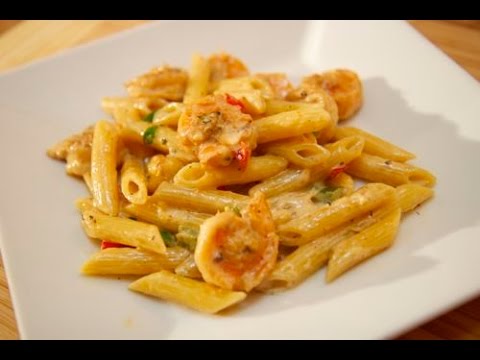 Blackened Shrimp Alfredo - Cooked by Julie - Episode 167