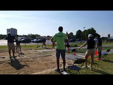 2019 USATF Region 7 Championship - 11/12 LJ(Simone 2nd jump)