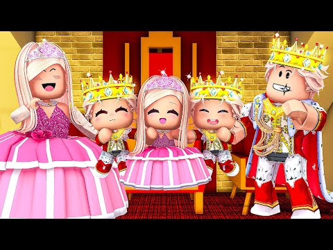 ANGEL and BEAN COPY ROYAL FAMILY as CUTE PLUSHIES..(Brookhaven)