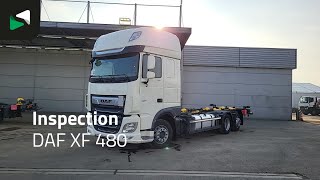 شاسيه شاحنة DAF XF 480 6X2 BDF Lift+Steering Axle SSC Full Air Suspension Retard | صورة 4 - Autoline