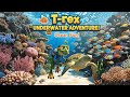 T Rex Underwater Adventure Funny Cartoon For Kids T Rex And Life